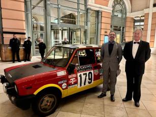 Antonio Arderiu - Luis Góngora & Autobianchi A-112 Abarth. Rallye Monte-Carlo Historique 2026 (Foto: archivo Arderiu)